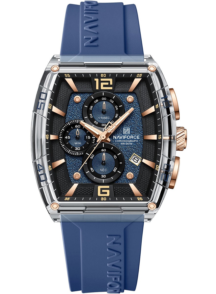 Naviforce Watch For Men NF6101-S-Y-BE
